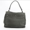 Saint Laurent  Muse Two medium model  handbag  in grey suede - Detail D7 thumbnail