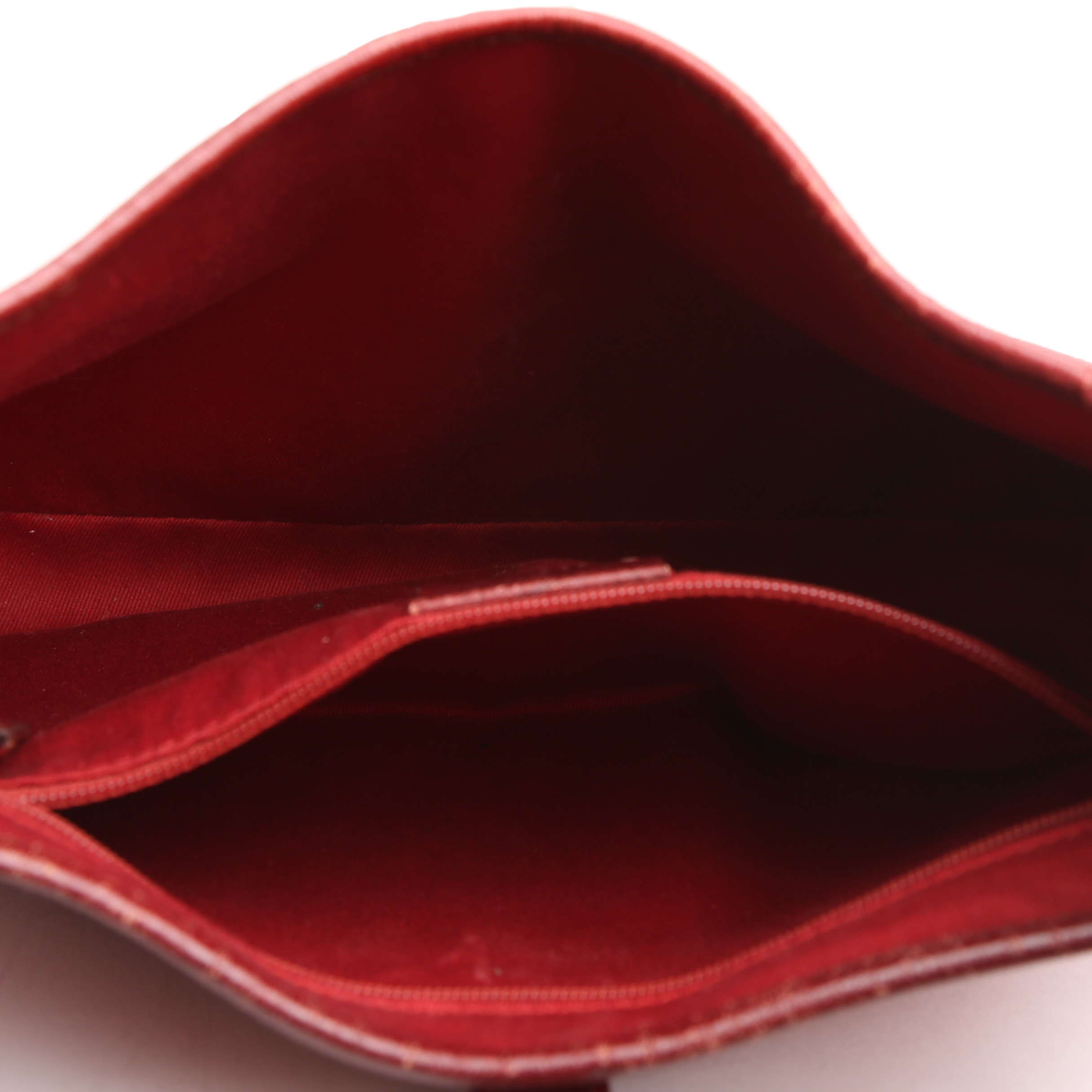 Sac à main Gucci  Jackie en toile siglée rouge et cuir rouge - Detail D2