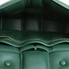 Bottega Veneta  Cassette shoulder bag  in green braided leather - Detail D3 thumbnail