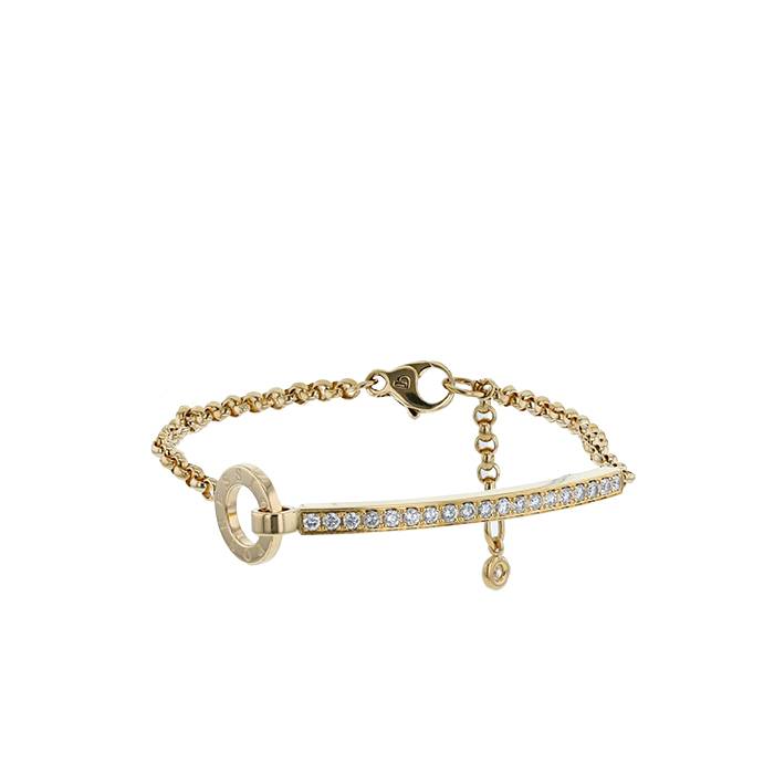 Rose gold Malachite open bangle bracelet  Piaget Luxury Jewellery G36PC600