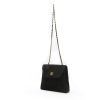 Chanel  Vintage shoulder bag  in black suede - Detail D2 thumbnail