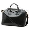 Bolso de mano Givenchy  Antigona modelo mediano  en cuero negro - 00pp thumbnail