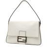 Fendi  Mamma Baguette handbag  in white leather - 00pp thumbnail