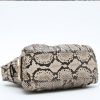 Valentino Garavani   handbag  in beige python - Detail D4 thumbnail