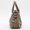 Valentino Garavani   handbag  in beige python - Detail D5 thumbnail