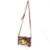Louis Vuitton  Petite Malle shoulder bag  in leopard printed canvas  and brown leather - Detail D8 thumbnail
