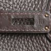 Borsa Hermès  Birkin 35 cm in pelle taurillon clemence marrone - Detail D4 thumbnail