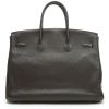 Hermès  Birkin 35 cm handbag  in brown leather taurillon clémence - Detail D8 thumbnail