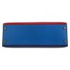 Bolso de mano Hermès  Kelly 32 cm en cuero box tricolor azul Zafiro Bleu France y rojo - Detail D4 thumbnail
