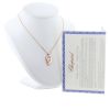 Chopard Happy Diamonds necklace in pink gold and diamonds - Detail D2 thumbnail