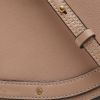 Chloé  Nile shoulder bag  in beige leather  and beige suede - Detail D1 thumbnail