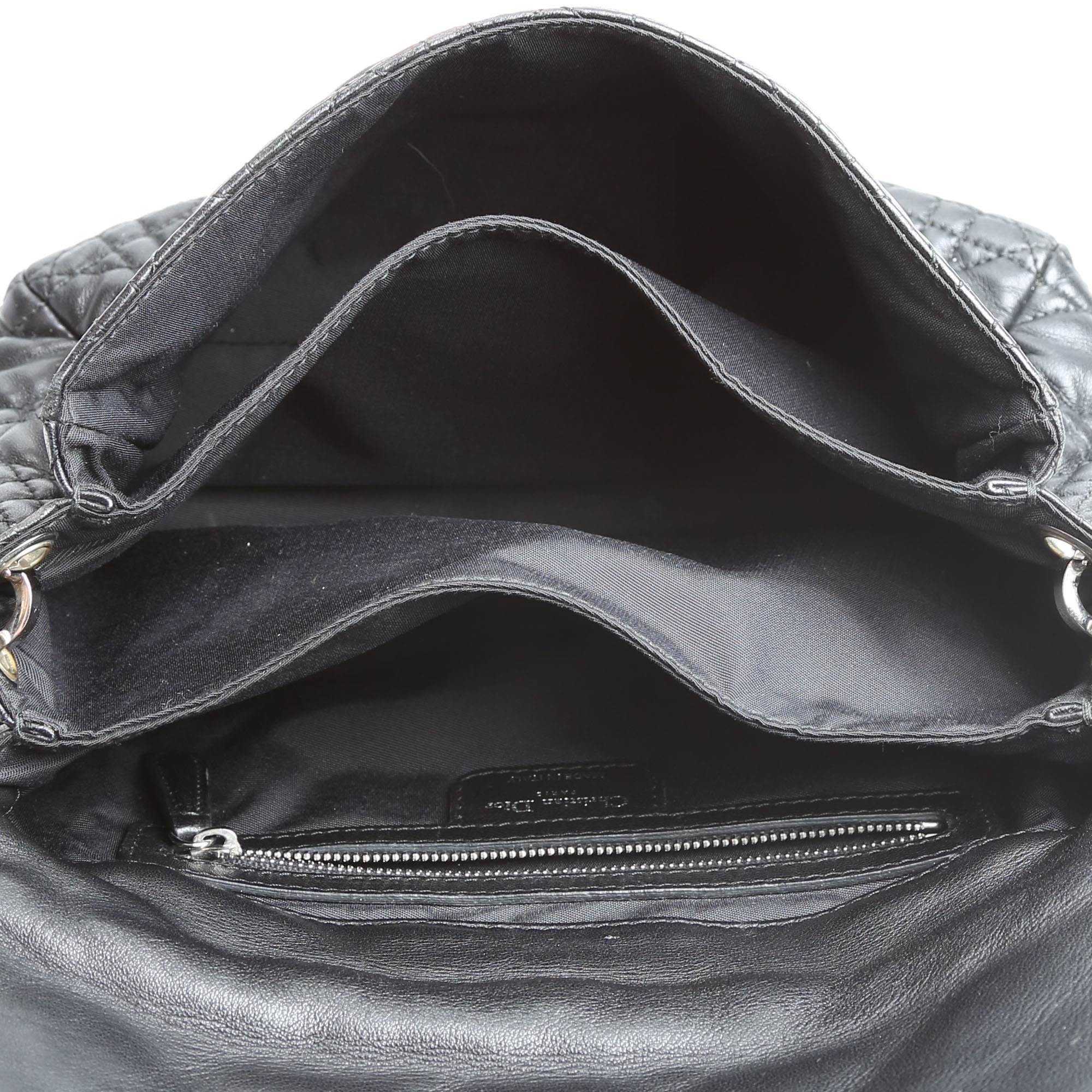 Borsa Dior  Promenade in pelle cannage nera - Detail D3