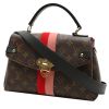 Borsa Louis Vuitton  Georges in tela monogram e pelle nera - 00pp thumbnail