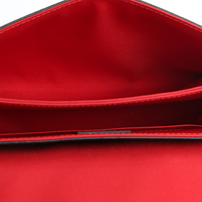 Borsa Louis Vuitton  Georges in tela monogram e pelle nera - Detail D3