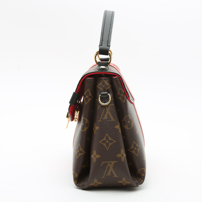 Borsa Louis Vuitton  Georges in tela monogram e pelle nera - Detail D6