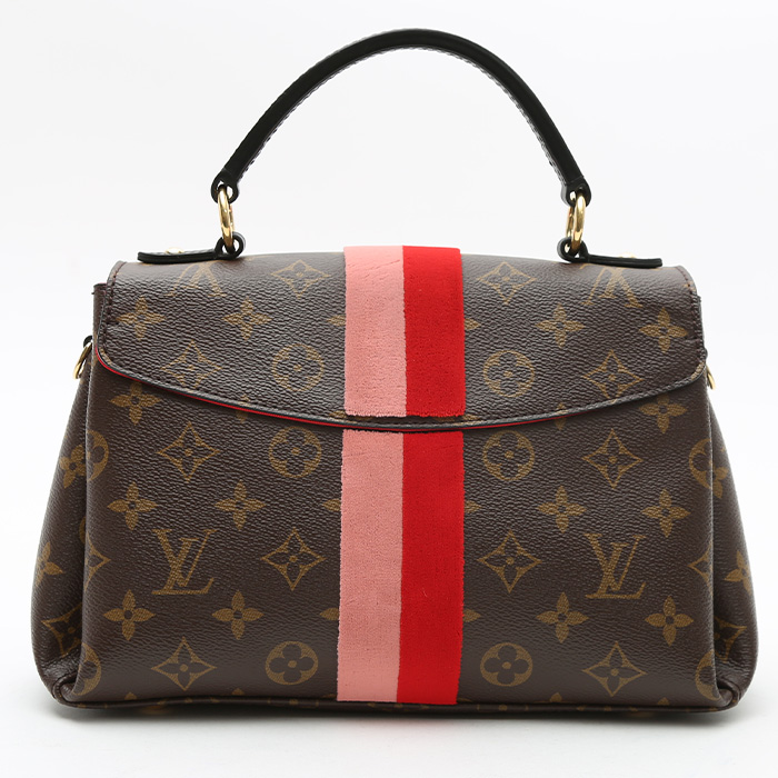 Borsa Louis Vuitton  Georges in tela monogram e pelle nera - Detail D8