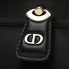 Bolso de mano Dior  Key en cuero negro - Detail D1 thumbnail
