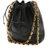 Shopping bag Dior  Bucket in pelle nera - 00pp thumbnail