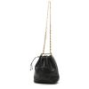 Dior  Bucket shopping bag  in black leather - Detail D2 thumbnail