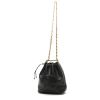 Dior  Cest Dior medium model  shopping bag  in black leather - Detail D2 thumbnail