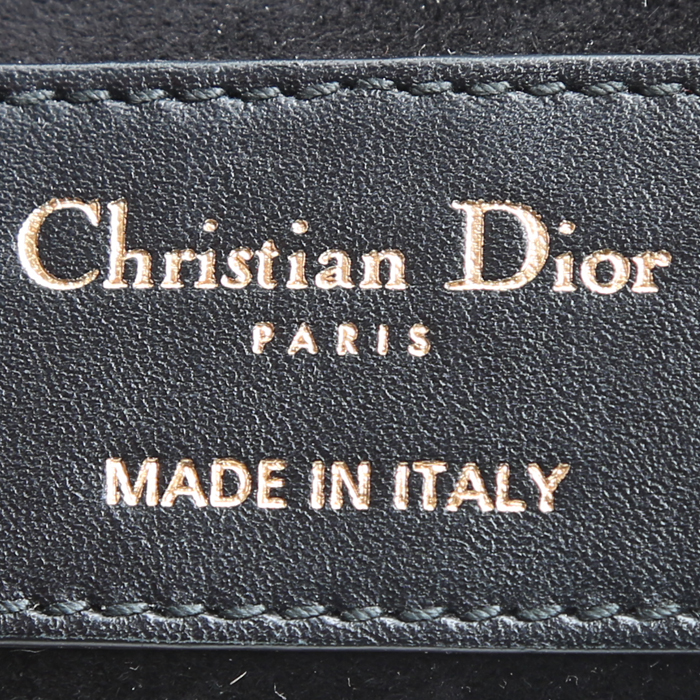 Shopping bag Dior  Cest Dior modello medio  in pelle nera - Detail D4