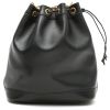 Dior  Bucket shopping bag  in black leather - Detail D8 thumbnail