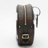 Louis Vuitton  Boîte chapeau handbag  in brown monogram canvas  and black leather - Detail D7 thumbnail