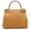 Hermès  Kelly 28 cm handbag  in beige Camel togo leather - Detail D8 thumbnail