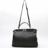 Fendi  Peekaboo large model  handbag  in black leather - Detail D2 thumbnail