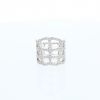 Anello Hermès Niloticus Ombre in oro bianco e diamanti - 360 thumbnail