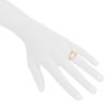 Anello Hermès Adage in oro rosa e diamanti - Detail D1 thumbnail