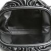 Bottega Veneta  Pouch mini  handbag/clutch  in black leather - Detail D3 thumbnail