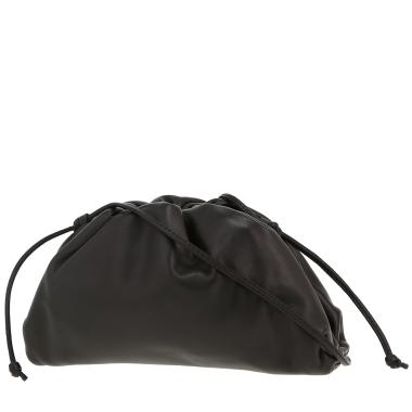 Sac/pochette Bottega Veneta  Pouch mini  en cuir noir