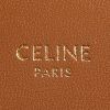 Borsa a tracolla Celine  Triomphe in pelle gold e tela beige - Detail D4 thumbnail