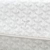 Goyard  Sainte Marie medium model  pouch  in white Goyard canvas - Detail D1 thumbnail