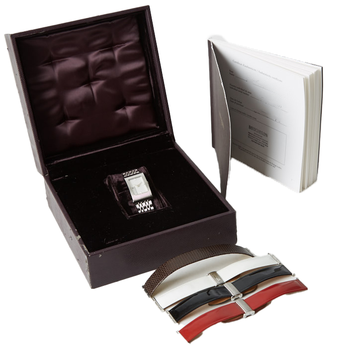 Montre Boucheron Reflet en acier Vers 2007 - Detail D2