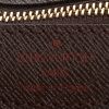 Bolso de mano Louis Vuitton  Triana en lona a cuadros ébano y cuero esmaltado marrón - Detail D3 thumbnail