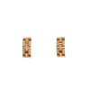 Cartier Maillon Panthère earrings in yellow gold and diamonds - 00pp thumbnail