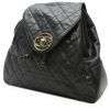 Chanel  Vintage backpack  in black grained leather - 00pp thumbnail