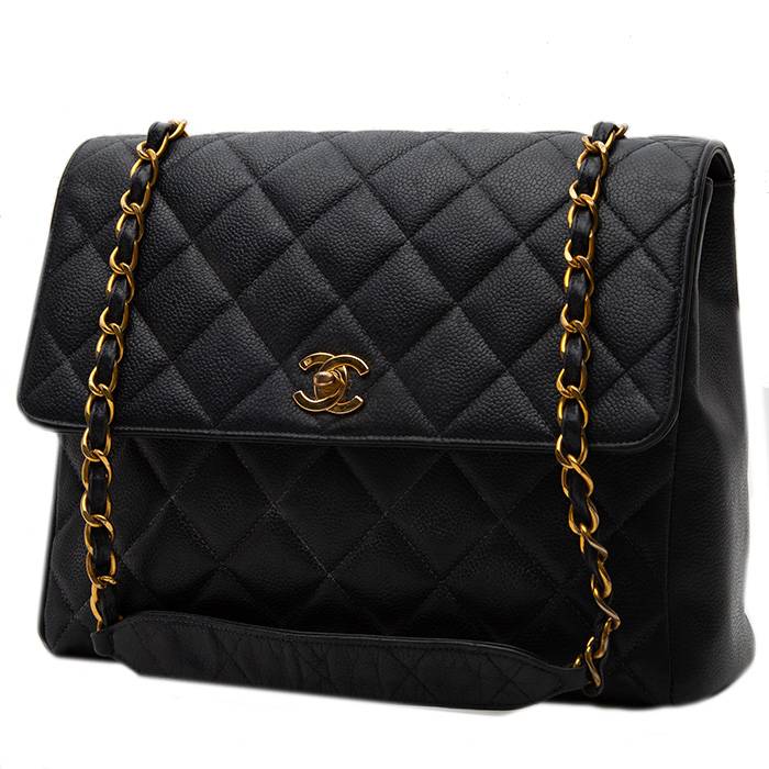 Pre-owned Chanel 2016-2017 Cc Timeless Clutch Bag In Black