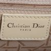 Dior  Lady Dior handbag  in green canvas  and green crocodile - Detail D4 thumbnail