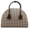 Prada   handbag  in green and pink bicolor  printed canvas - Detail D7 thumbnail