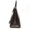 Hermès  Kelly 32 cm handbag  in chocolate brown box leather - Detail D6 thumbnail