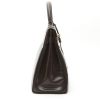 Borsa Hermès  Kelly 32 cm in pelle box marrone cioccolato - Detail D7 thumbnail