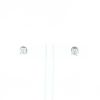 Bulgari  earrings in white gold and diamonds - 360 thumbnail