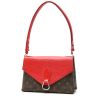 Louis Vuitton  Saint Michel handbag  in brown monogram canvas  and red epi leather - Detail D2 thumbnail