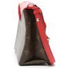 Louis Vuitton  Saint Michel handbag  in brown monogram canvas  and red epi leather - Detail D7 thumbnail