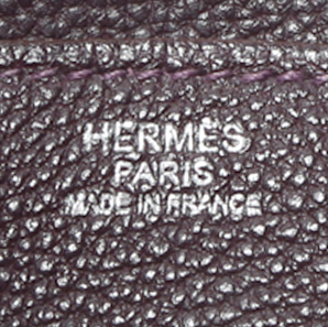 Sac à main Hermès  Birkin 30 cm en cuir togo violet Raisin - Detail D3