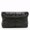 Saint Laurent  Loulou Puffer small model  shoulder bag  in black quilted leather - Detail D7 thumbnail