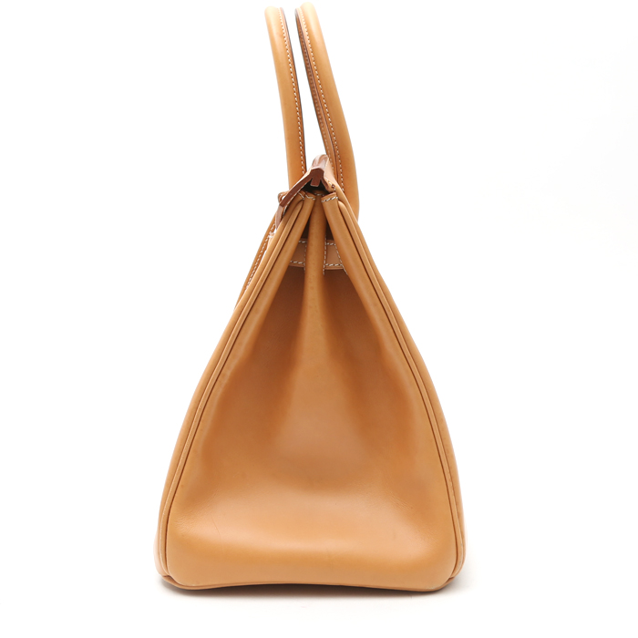 Hermès  Birkin 35 cm handbag  natural leather - Detail D6